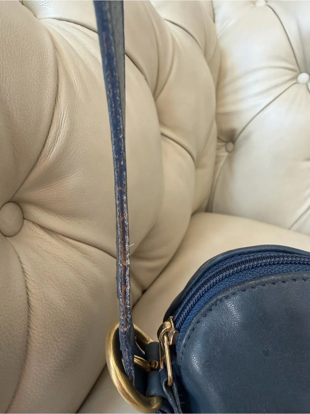 Vintage Coach Soho Mercer Bag 4131 Slate Blue Gray Rare Color